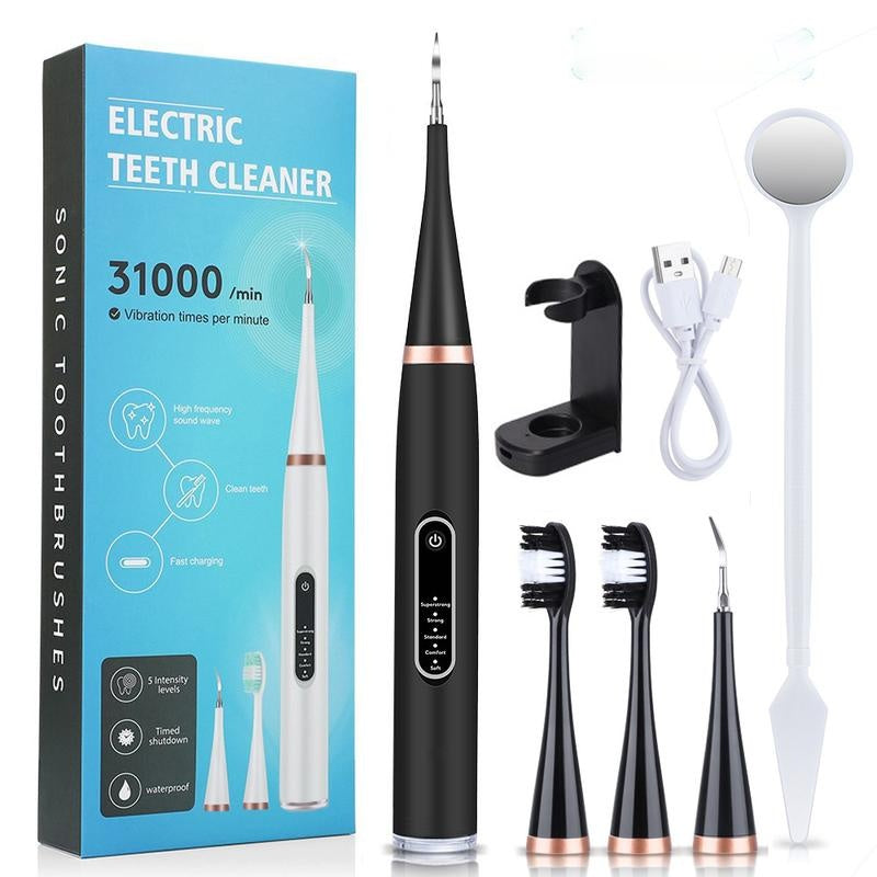 Advanced Sonic Electric Toothbrush & Dental Plaque Remover Kit