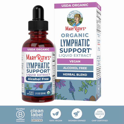 Revitalize Your Immune System with Organic Lymphatic Drainage Drops