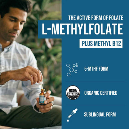 Maximize Cellular Vitality: High-Potency 15mg L-Methylfolate Booster