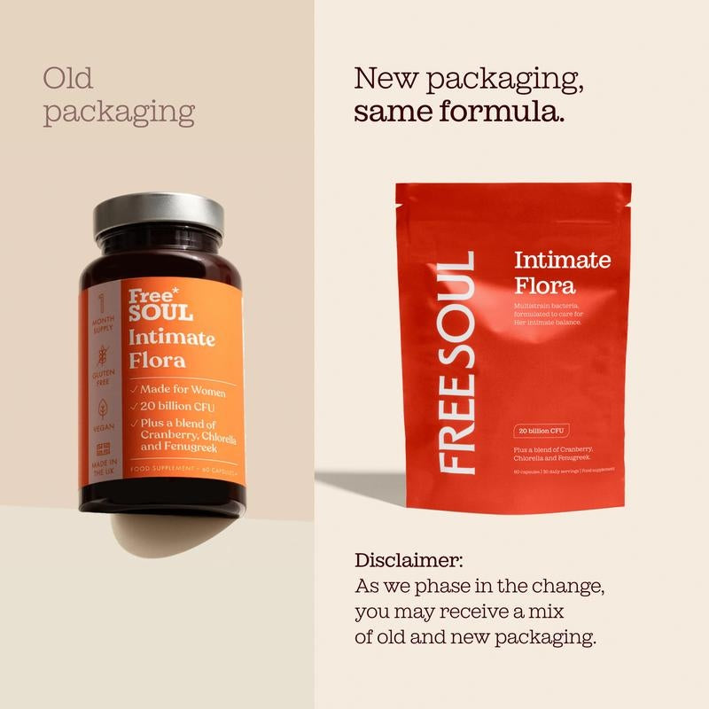 Rebalance Your Vaginal Microbiome: Premium Intimate Flora Capsules