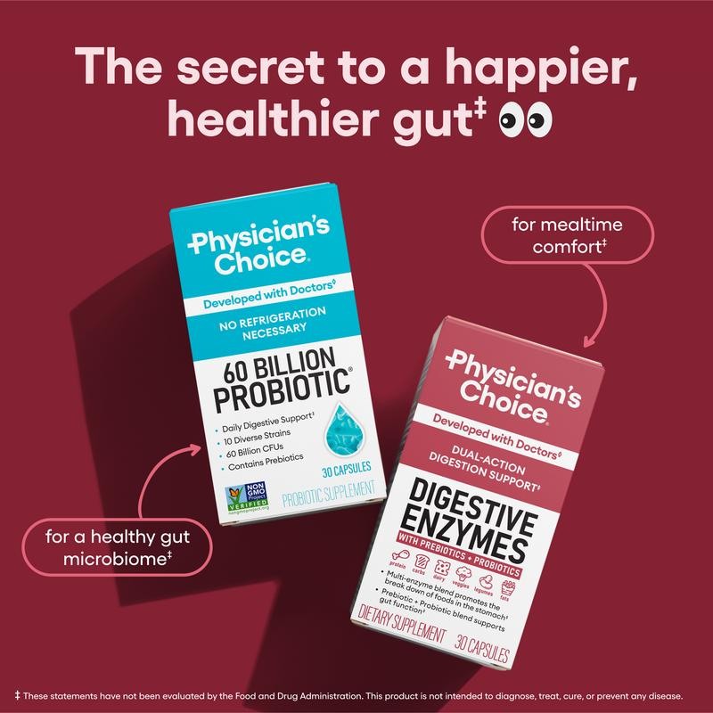 Say Goodbye to Bloating with Advanced Multi-Enzyme Digestive Support
