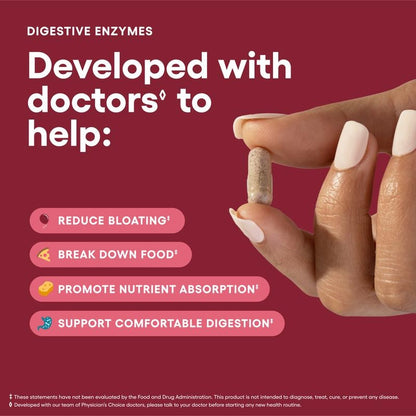 Say Goodbye to Bloating with Advanced Multi-Enzyme Digestive Support