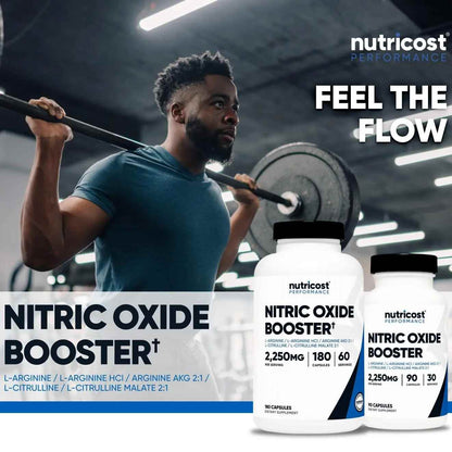 Nitric Oxide Booster Capsules - Ultimate Pump & Energy