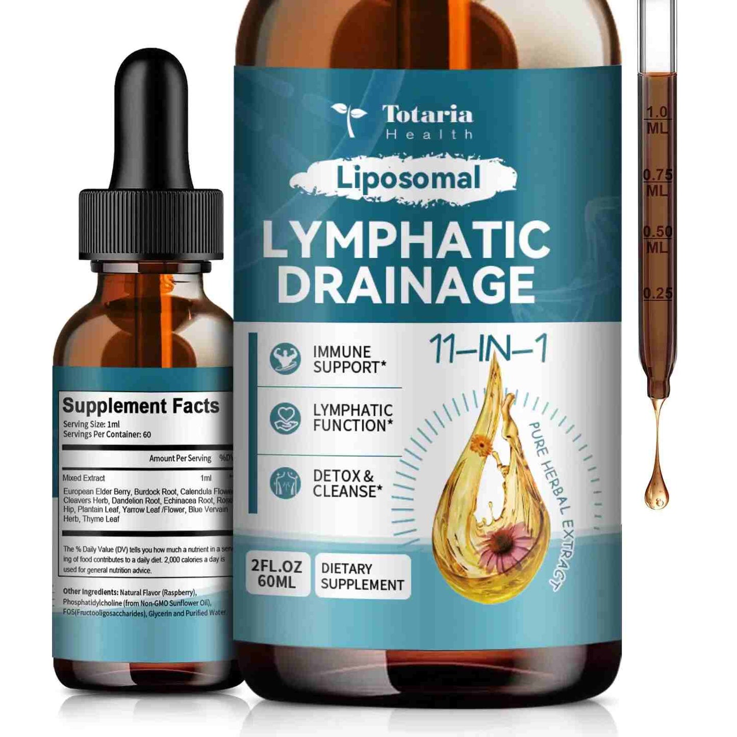 Cellular Cleanse Liposomal Lymphatic Drainage Drops