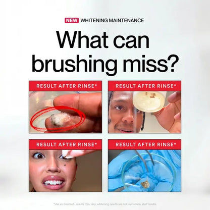 Dual-Action Hydrogen Peroxide Teeth Whitening Mouthwash