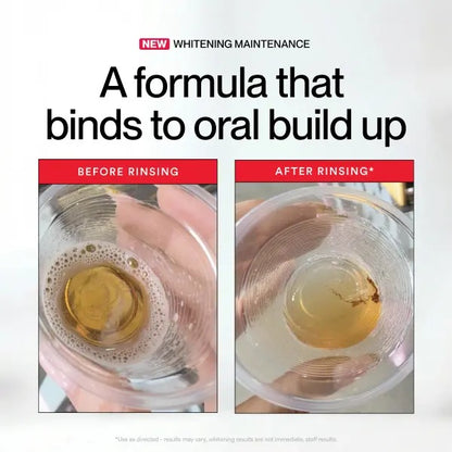 Dual-Action Hydrogen Peroxide Teeth Whitening Mouthwash