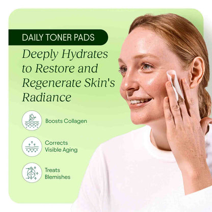 Skin Toning Polish Pads with Hydrating Niacinamide