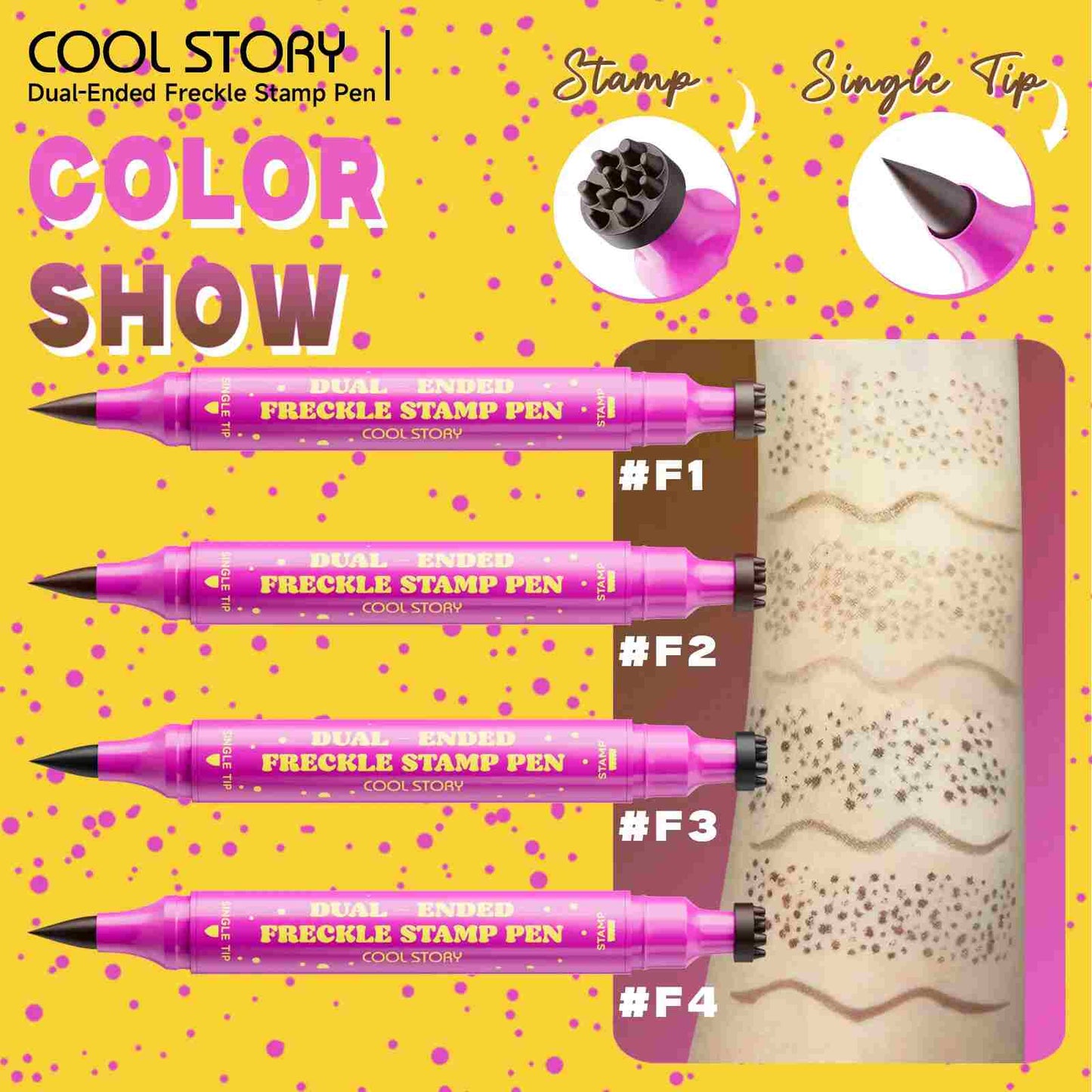 Sunkissed Perfection: Natural-Look Dual-Ended Freckle Pen