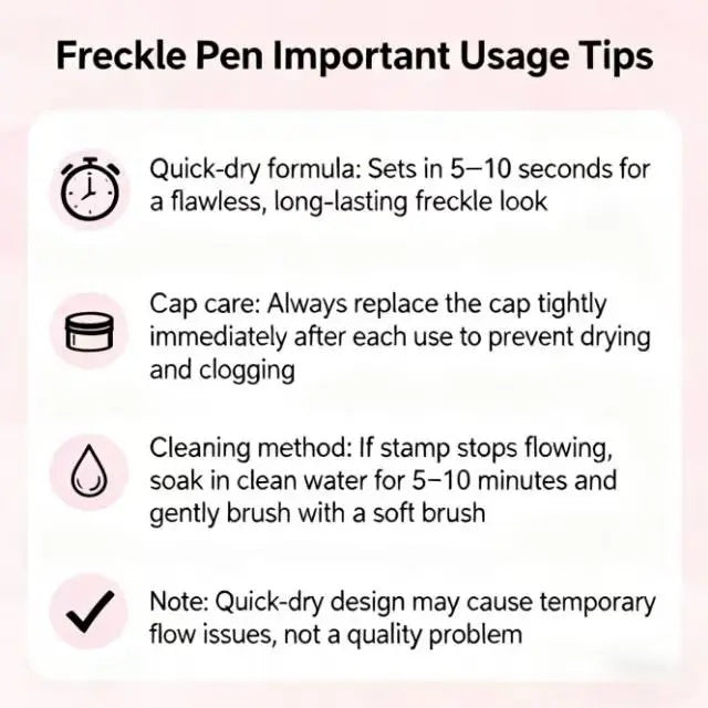 Sunkissed Perfection: Natural-Look Dual-Ended Freckle Pen