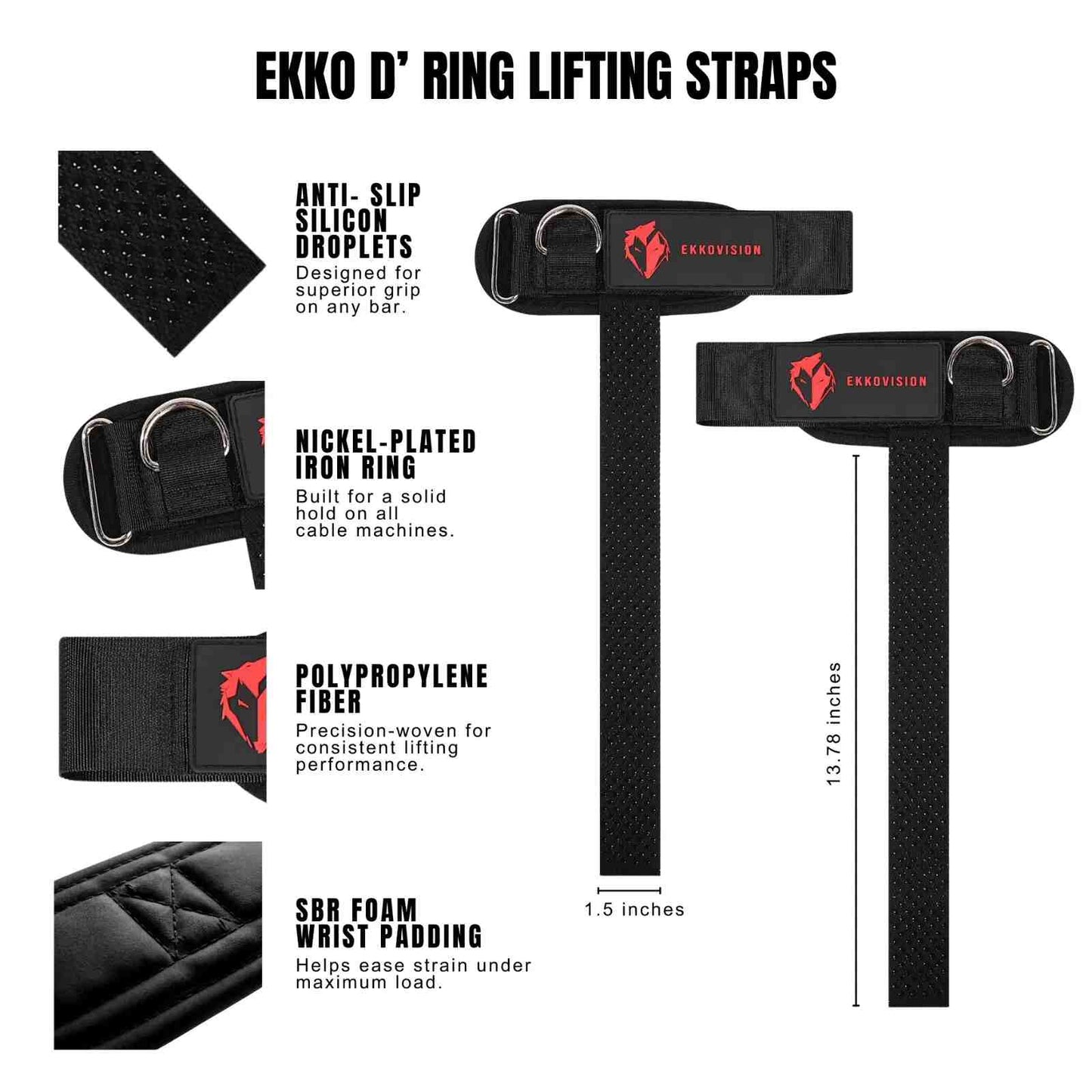 Lock Your Grip, Unlock Massive Gains Heavy-Duty Lifting Straps