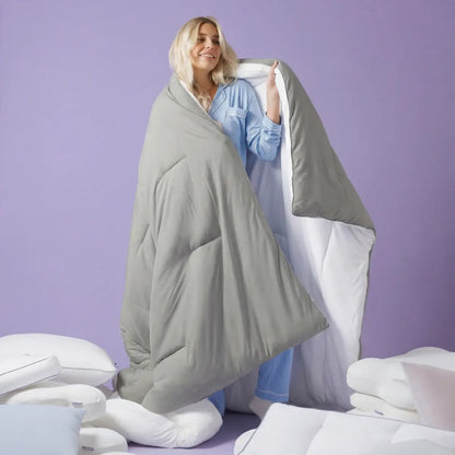Ultra-Soft Temperature-Balancing Marshmallow Comforter