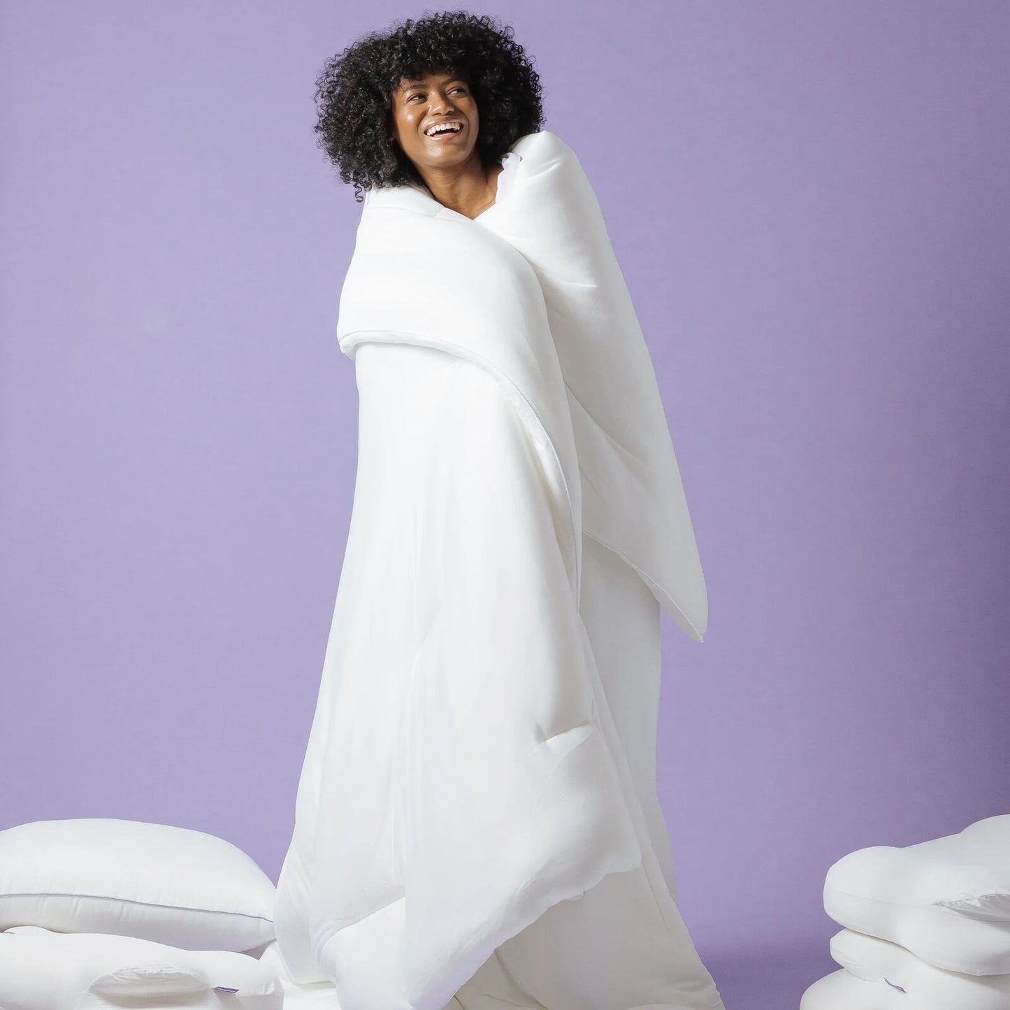 Ultra-Soft Temperature-Balancing Marshmallow Comforter