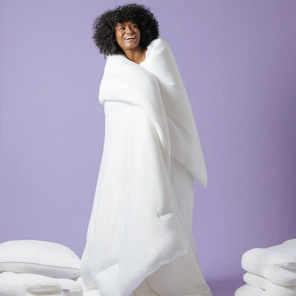 Ultra-Soft Temperature-Balancing Marshmallow Comforter