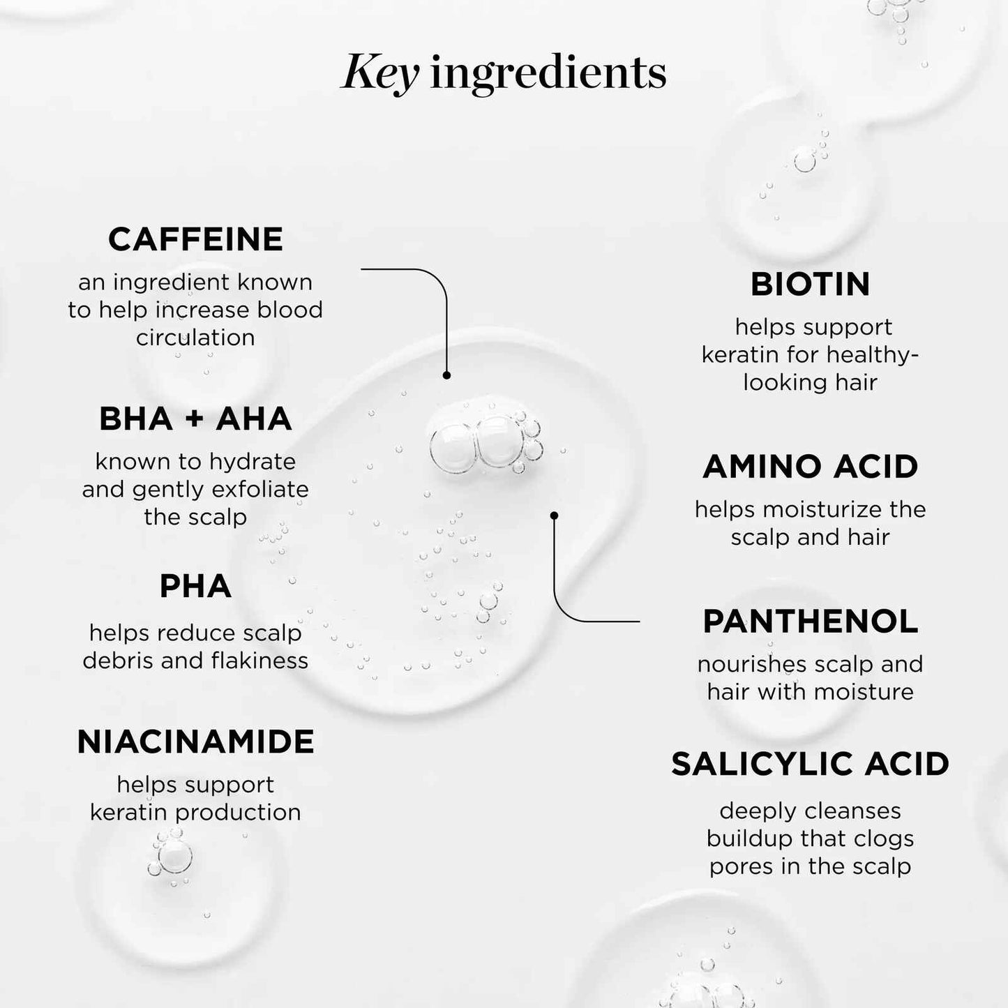 Roll Away Thinning Hair! Massaging Caffeine Root Serum