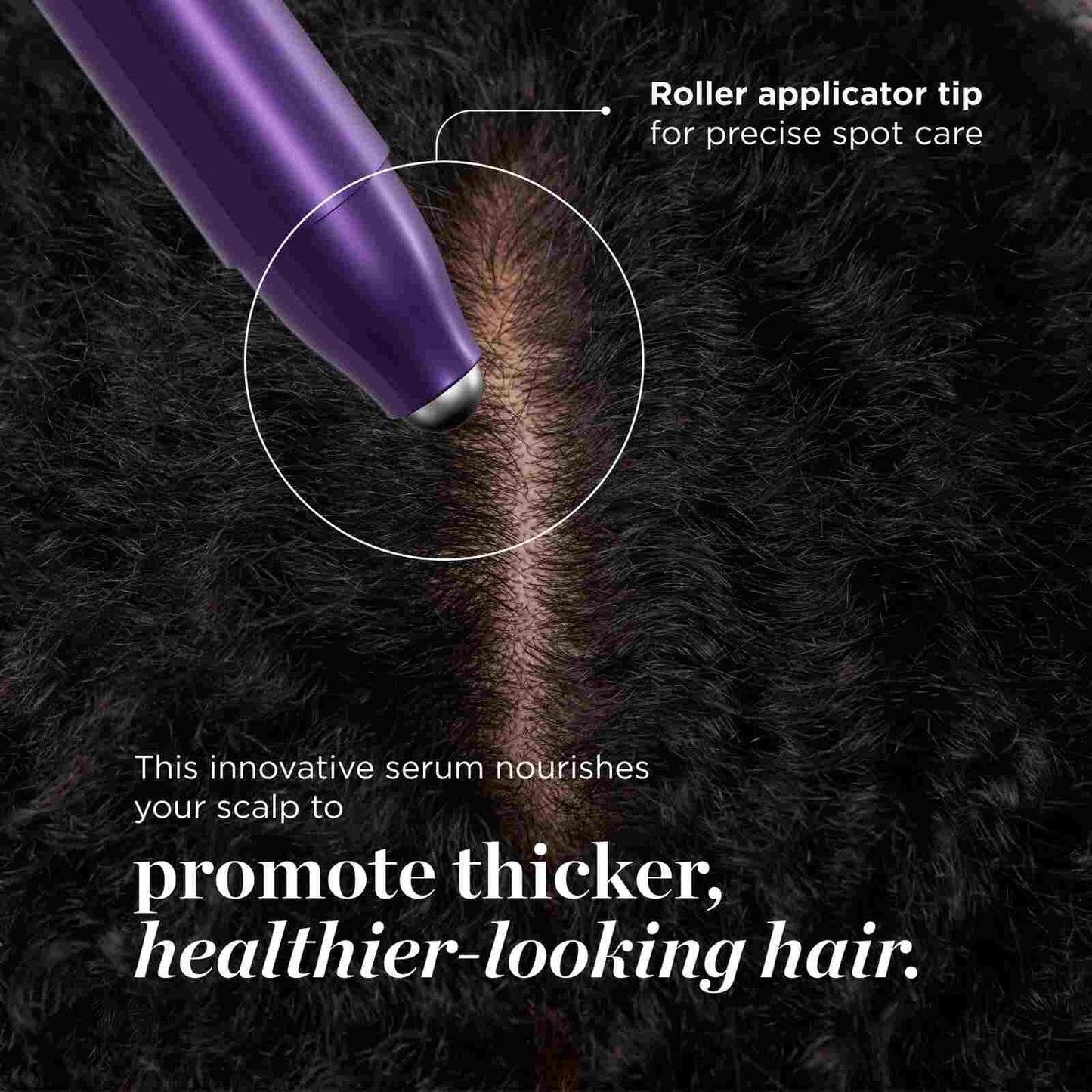 Roll Away Thinning Hair! Massaging Caffeine Root Serum