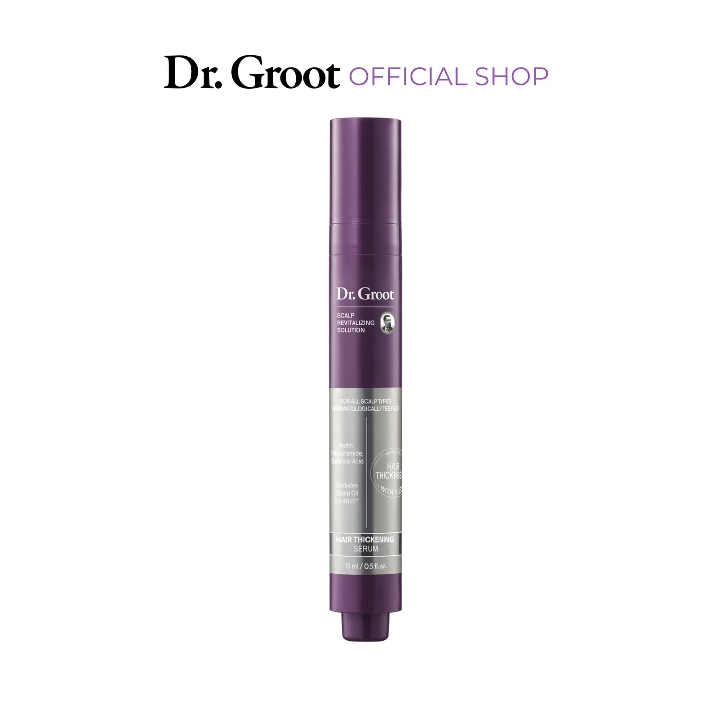 Roll Away Thinning Hair! Massaging Caffeine Root Serum
