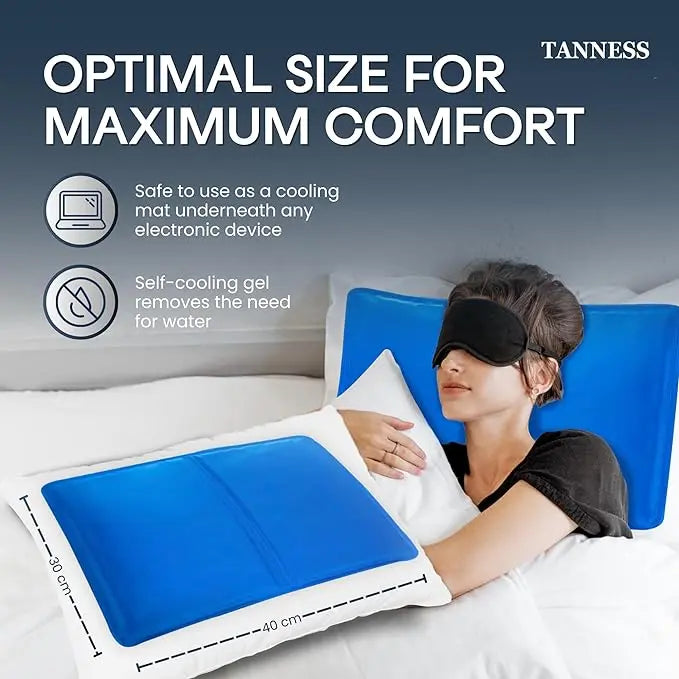 Instant Cooling Pillow Mat — Night Sweats Relief