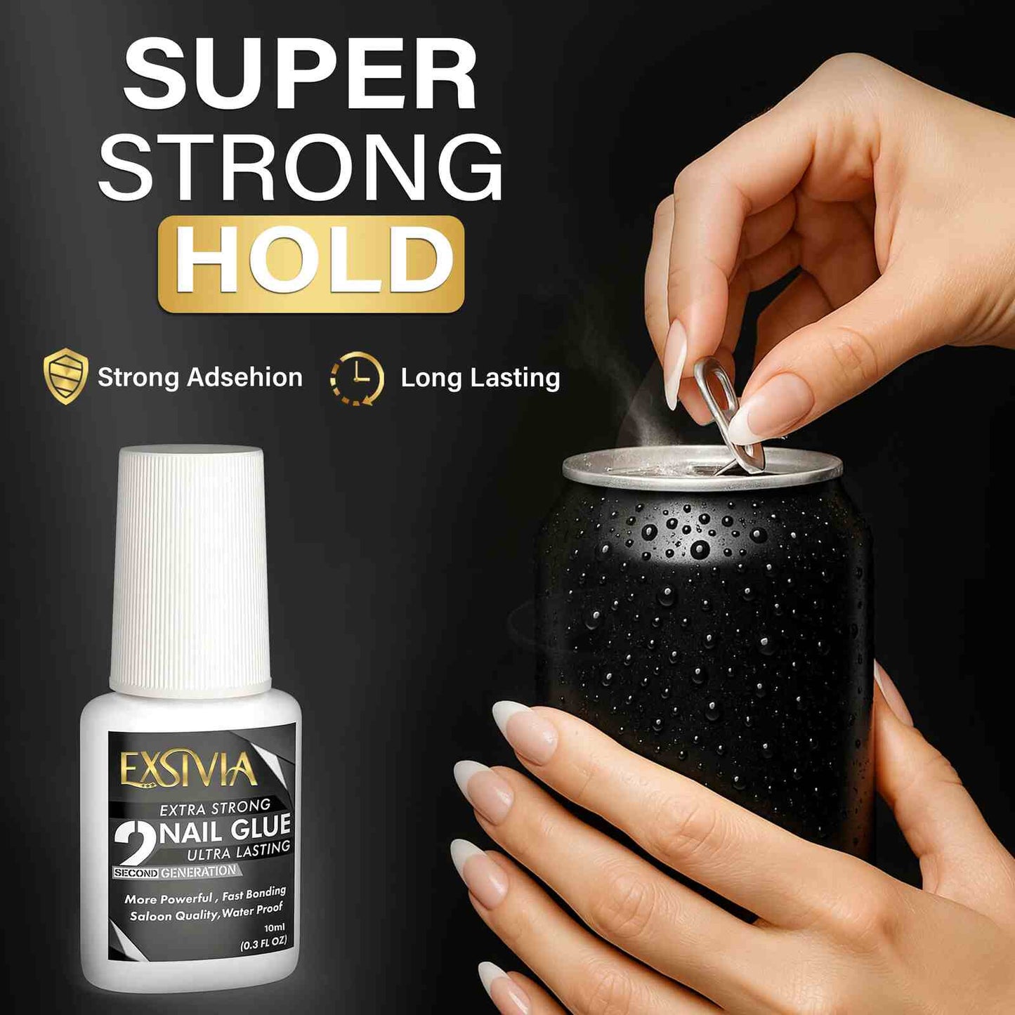 2nd Gen Extra Strength Salon-Quality Nail Glue