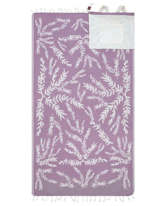 2-in-1 Beach Bag & XL Sand-Free Towel