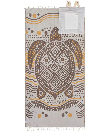 2-in-1 Beach Bag & XL Sand-Free Towel