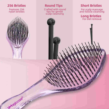 Glide-Through Detangling Brush: Goodbye Painful Knots!