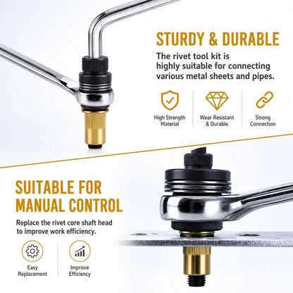 Pro M3-M8 Hand Rivet Nut Kit