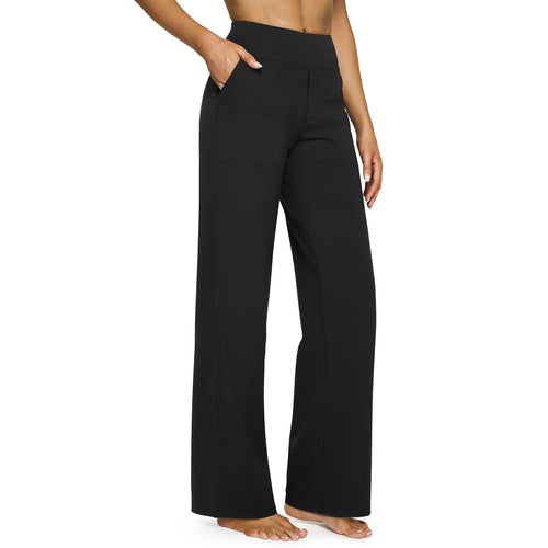 Ultimate Softness: Women's High-Waist Wide-Leg Yoga Casual Pants