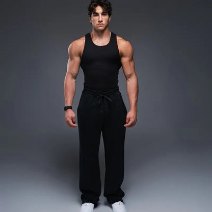 Shape-Retaining Ribbed Tank Top — Engineered for the Perfect Fit
