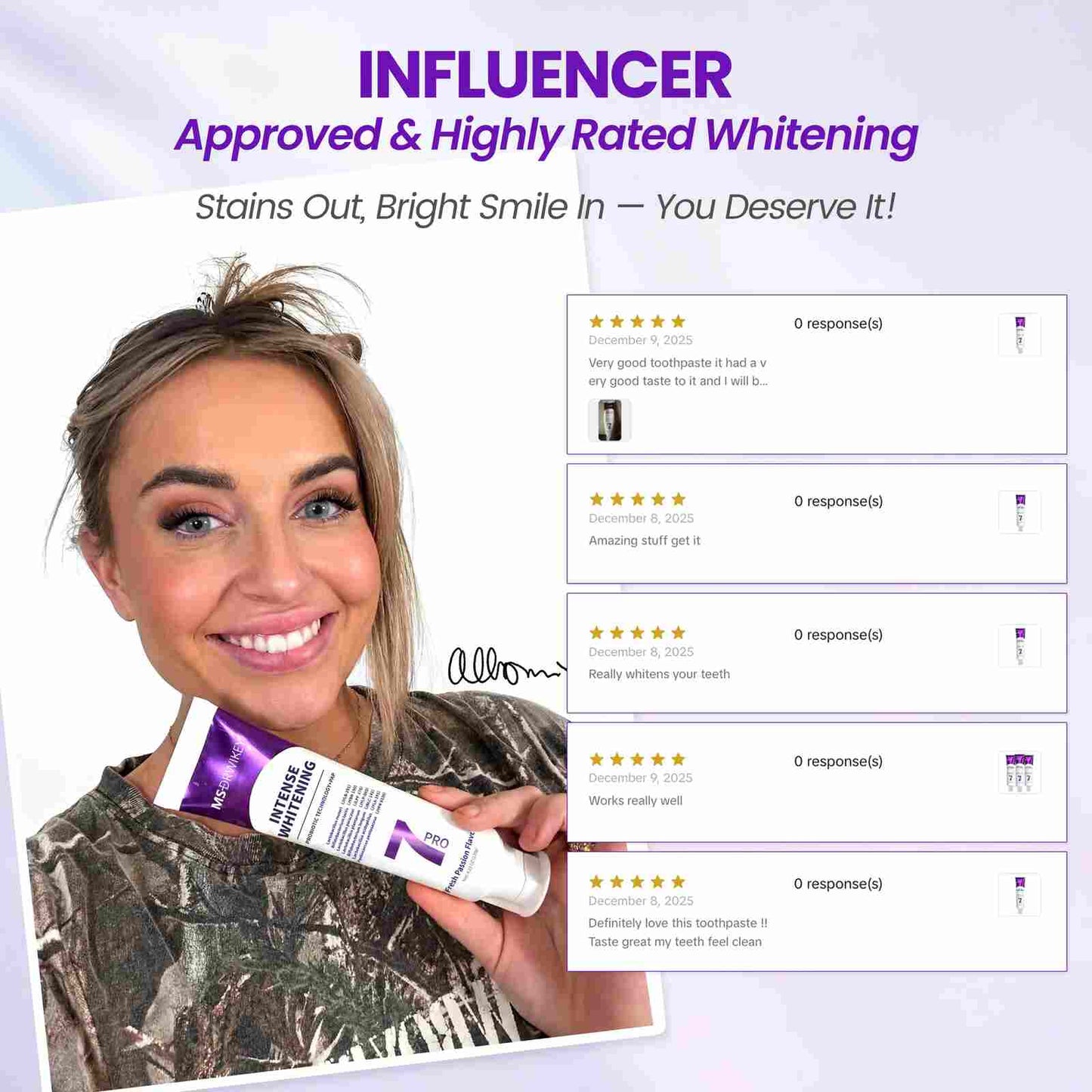 Probiotics Whitening Toothpaste – Advanced Stain Removal & Oral Care