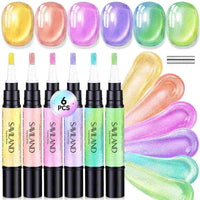 6 Colors Cat Eye One-Step Gel Pens -02