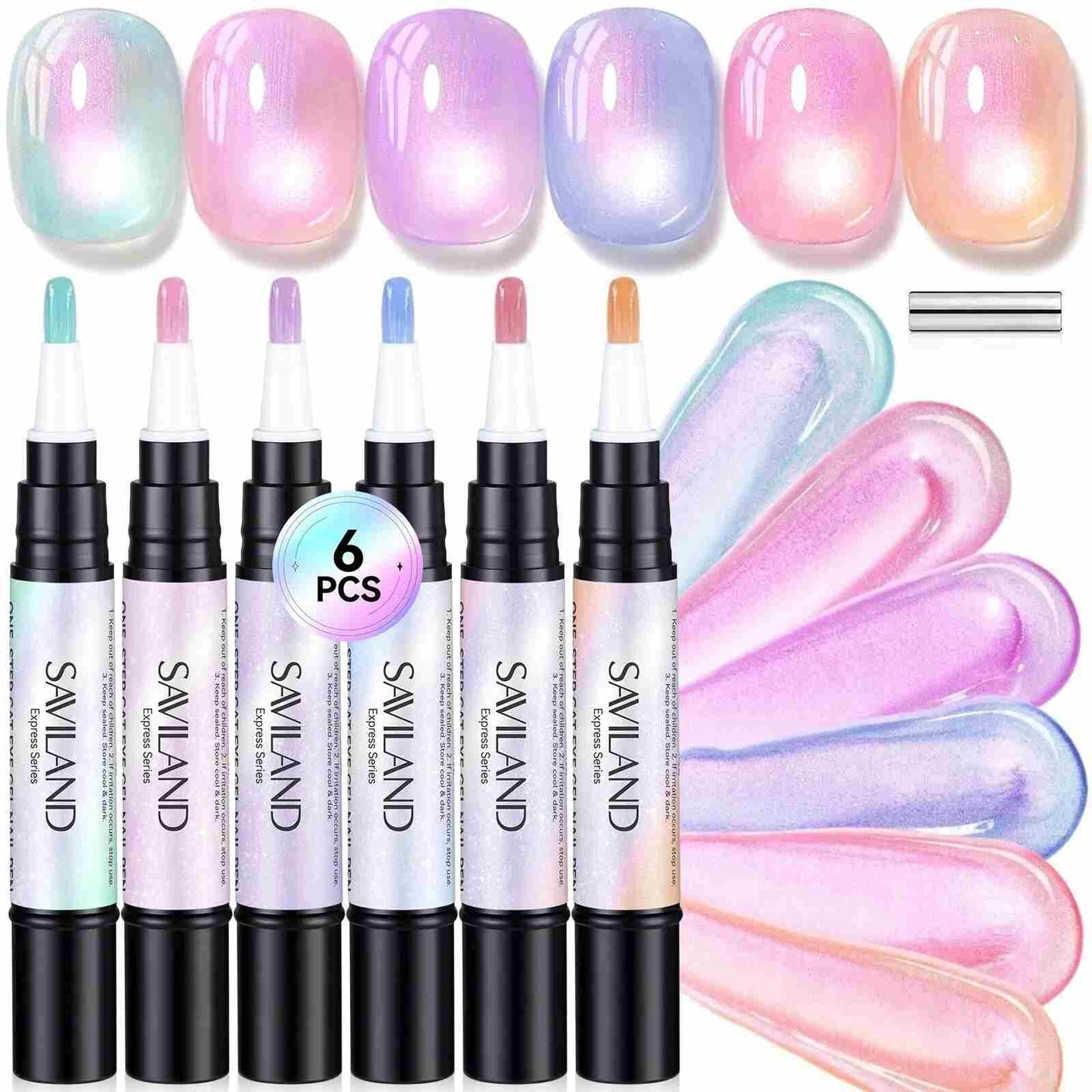 1-Minute Magic: 5-in-1 Express One-Step Gel Nail Polish Pen