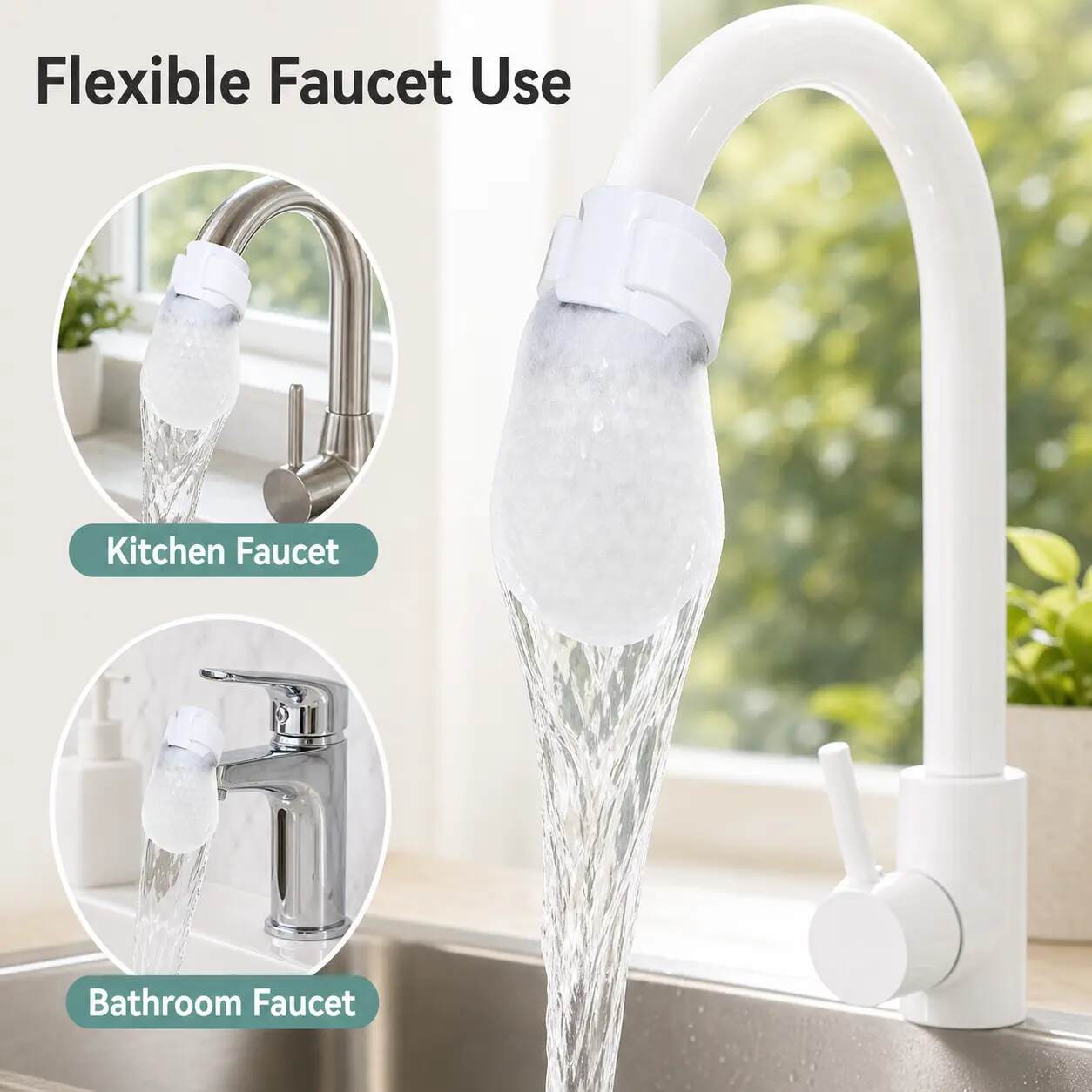 Instant Sediment-Clear Cotton Faucet Filter Bag