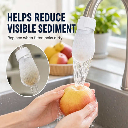 Instant Sediment-Clear Cotton Faucet Filter Bag