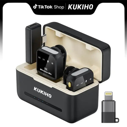 Wireless Mic with Charging Case
