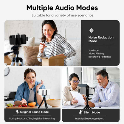 Wireless Mic with Charging Case