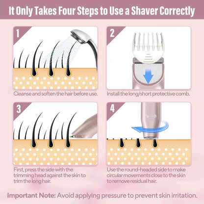Ultimate Waterproof Body Trimmer: Head-to-Toe Grooming