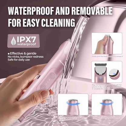 Ultimate Waterproof Body Trimmer: Head-to-Toe Grooming