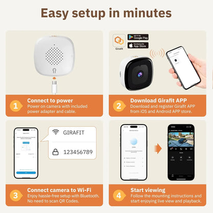 2K Dual-Lens Security Camera