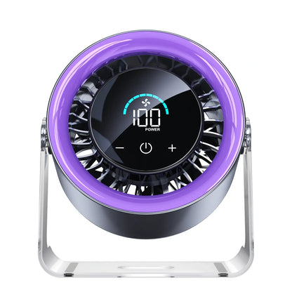 Desktop Fan Turbo Table Fan Travel Vacation Essentials
