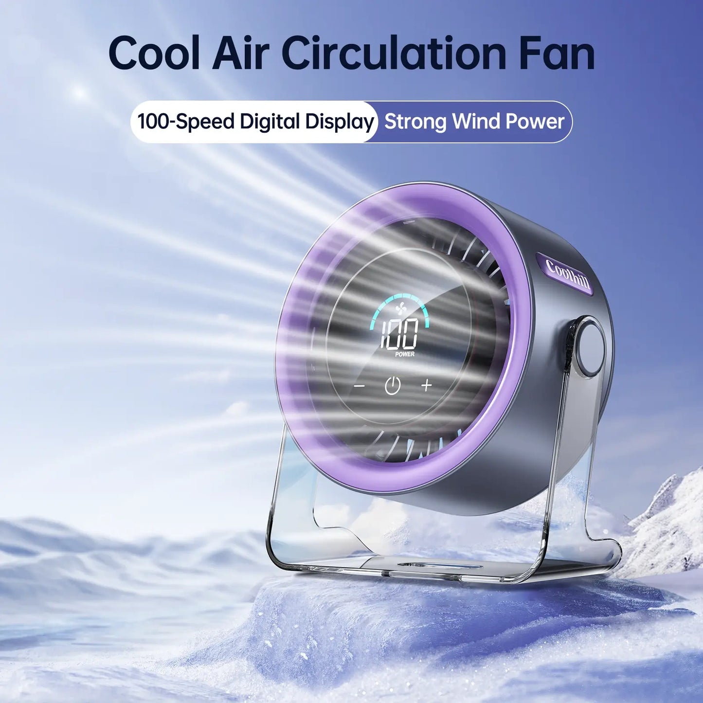 Desktop Fan Turbo Table Fan Travel Vacation Essentials