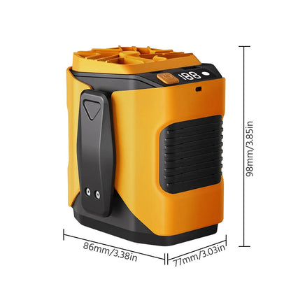 Stay Ice-Cold Anywhere: 10-Speed Ultimate Turbo Personal Waist Fan