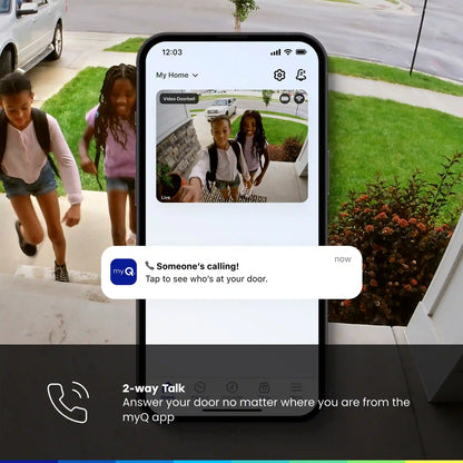 Ultra-Wide View Smart Video Doorbell: Never Miss a Blind Spot Again