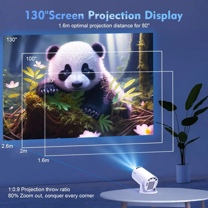 Smart Portable 4K Projector