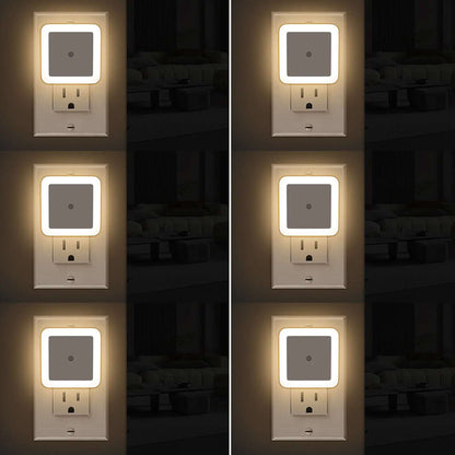 Smart Dusk-to-Dawn LED Night Light (6-Pack)