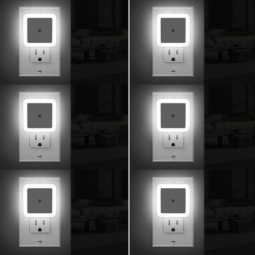 Smart Dusk-to-Dawn LED Night Light (6-Pack)