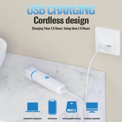 Low-Noise Pet Grooming Vacuum & Clipper Kit