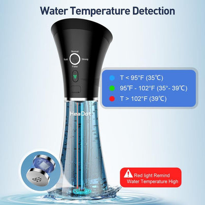 Water-Powered Electric Ear Wax Removal System