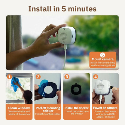 3MP 2K Window Camera